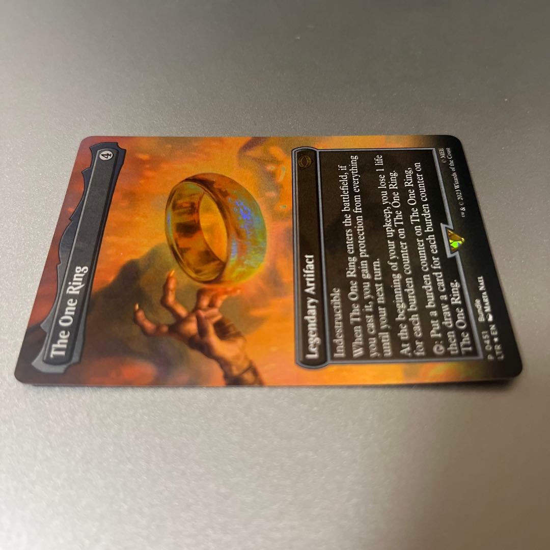 ③MTG foil 《一つの指輪/The One Ring》フルアート