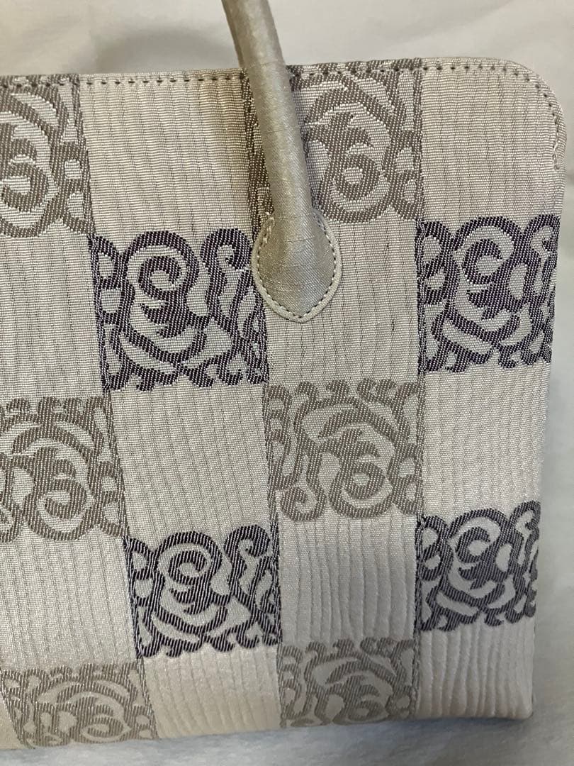 新品◆和装バッグ　利休バッグ　金蘭織物　入卒式　結婚式　お茶席