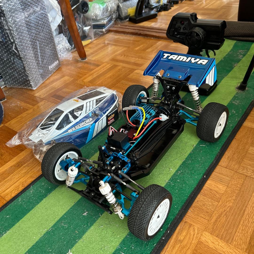 タミヤTT-02Bフルセット(オプション多数) ネオスコーチャー 再値下中