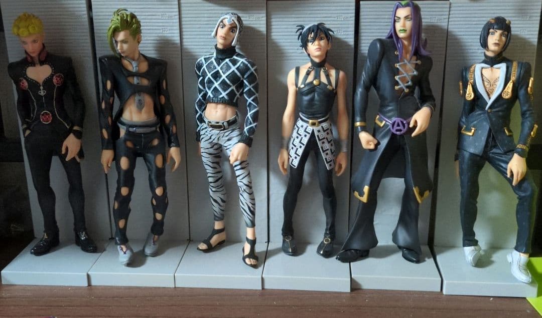 ジョジョの奇妙な冒険 DX フィギュア 護衛チーム ブラックカラーver