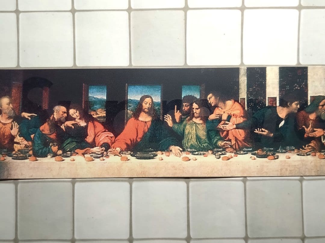 Supreme box logo ステッカー　最後の晩餐 シュプリーム