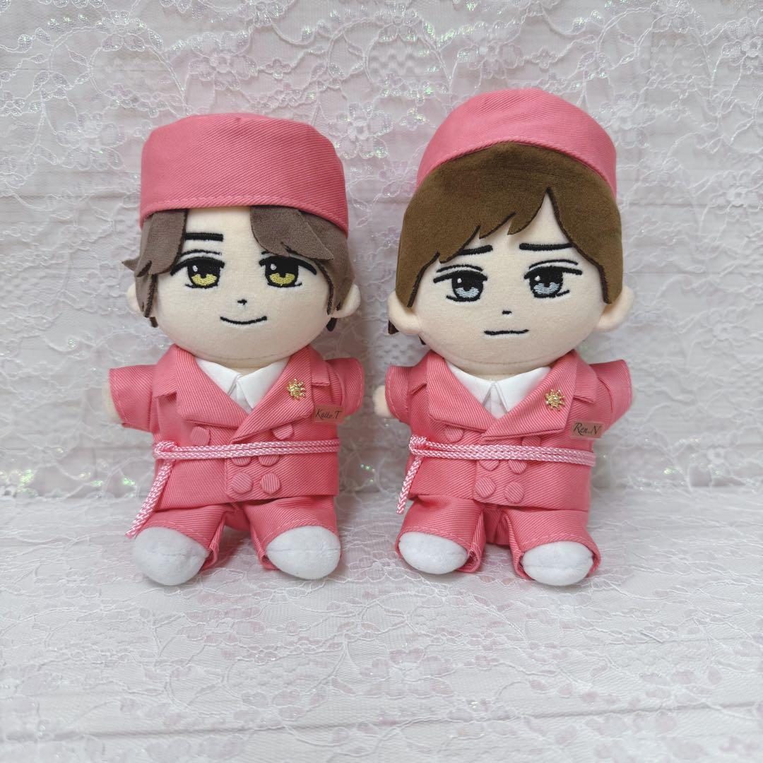 ハート様　はぴぬい　ぬい服　キンプリ　ピンクコーデ