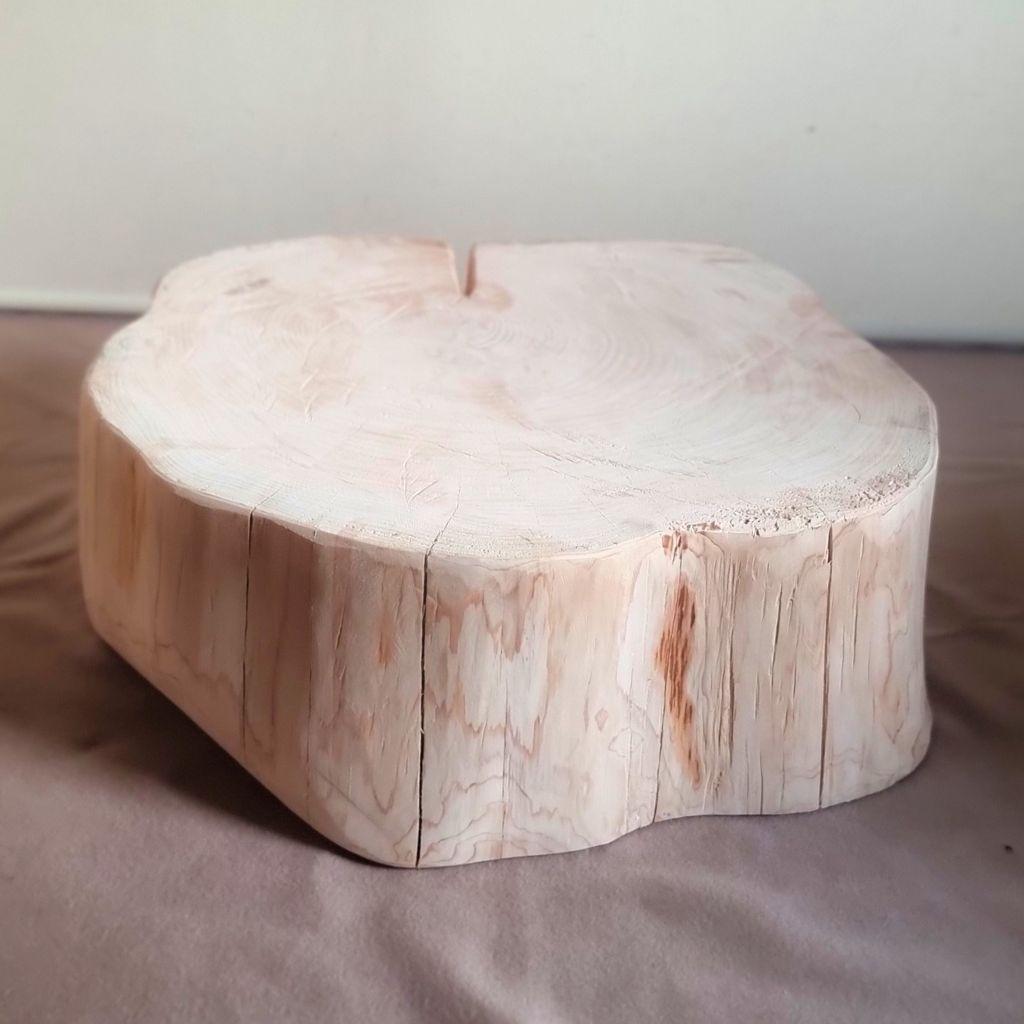 天然アロマ 東濃ひのき テーブル 飾り台 無垢無塗装 オーガニック 東濃