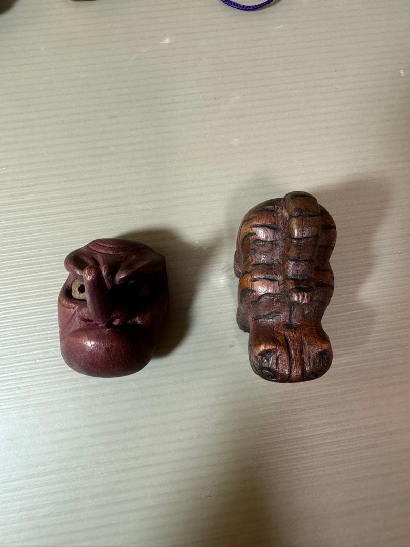 2737 時代提げ物 根付 合計10点 天然素材 時代物