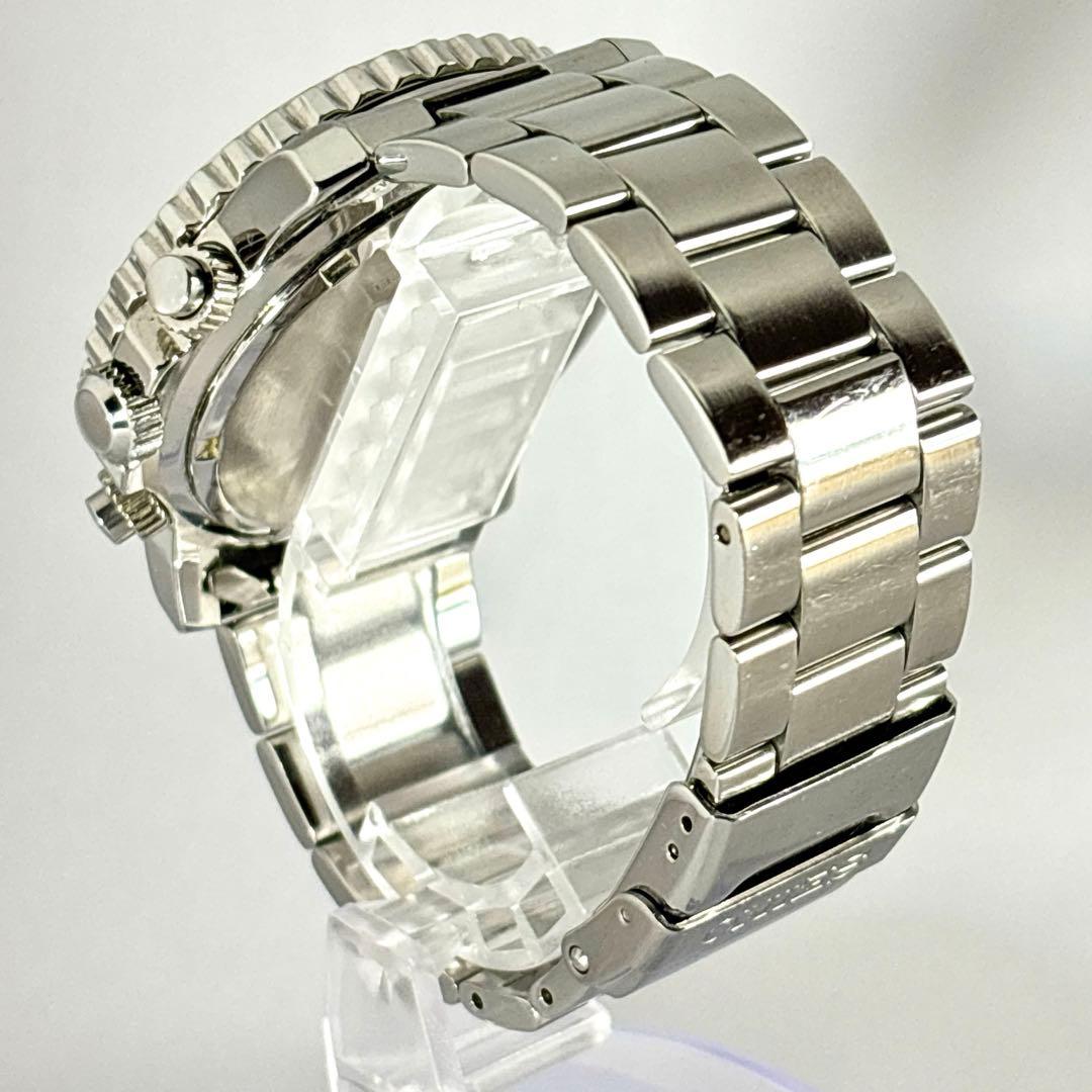 【新品電池交換 稼働】SEIKO ダイバーズウォッチ メンズ時計 クロノグラフ.