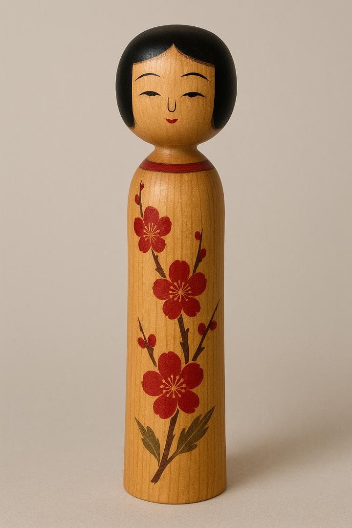 C556 こけし 盛 美津雄 津軽系 伝統こけし 日本人形 日本伝統こけし