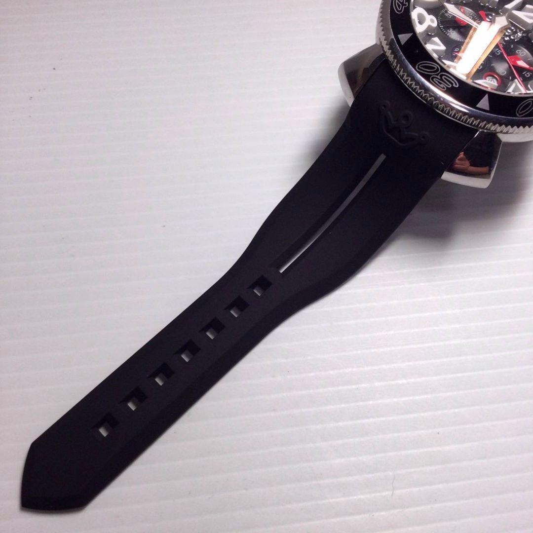 ポコ　ガガミラノ ◆クロノグラフ 稼働品 6050.6