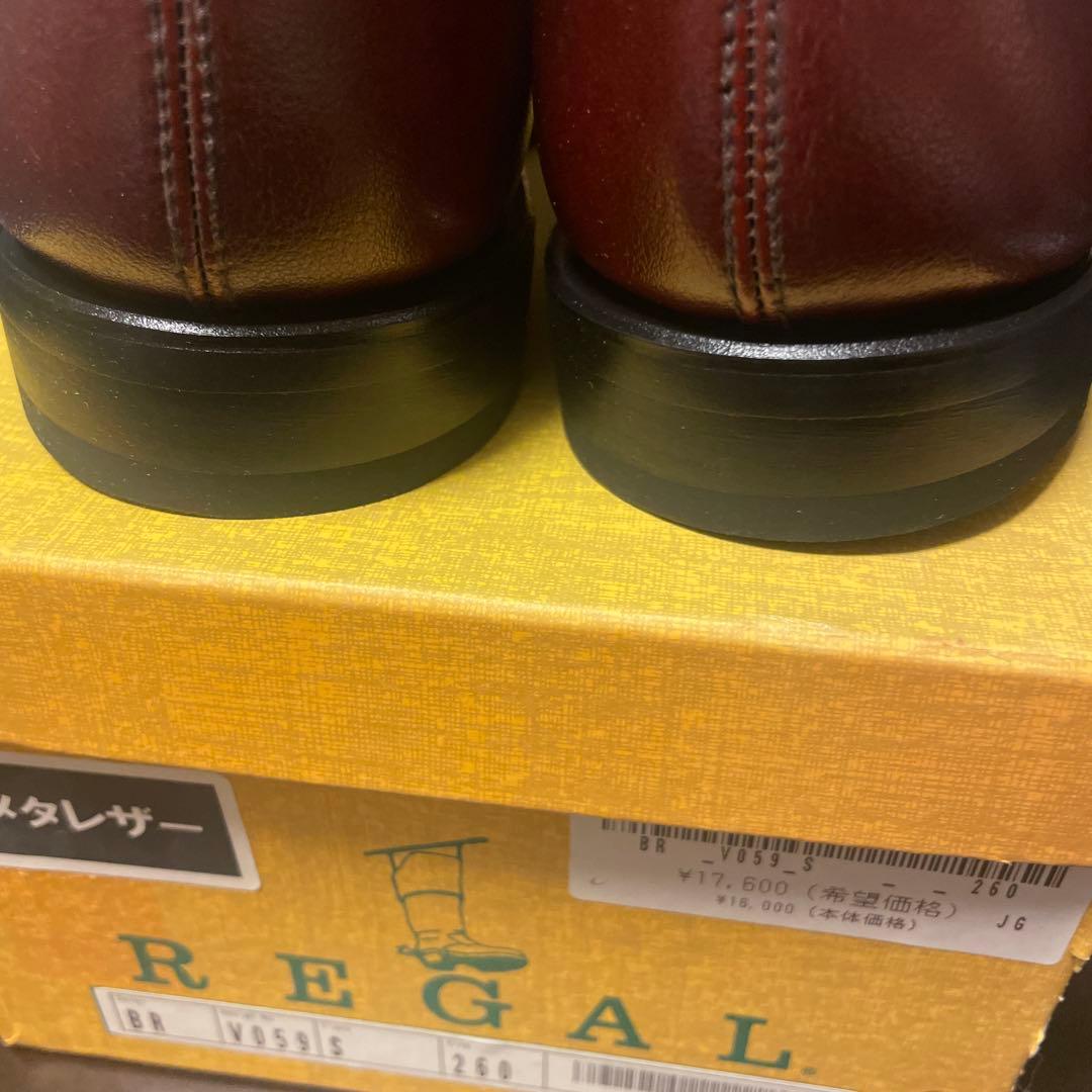 REGAL V059 260 ブラウン ビジネスシューズ