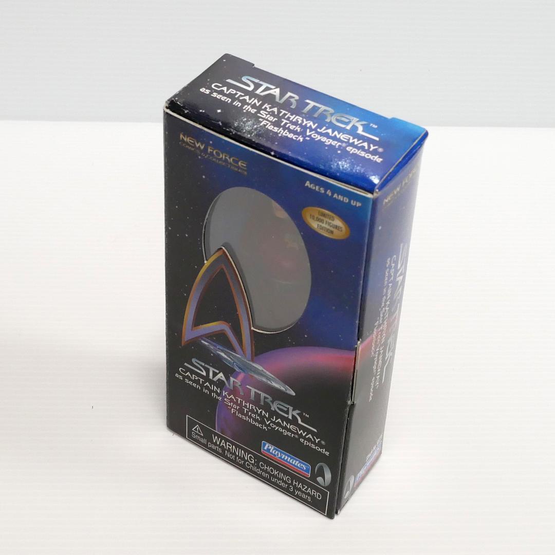 「スタートレック」限定版アクションフィギュア（プレイメイツ社）ジェインウェイ艦長