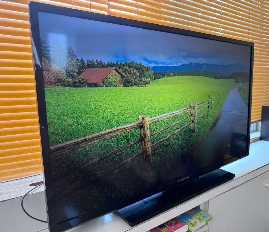 決定‼️ [美品] 40型テレビ FUNAI フナイ 録画機能付 リモコン付 HDD内蔵