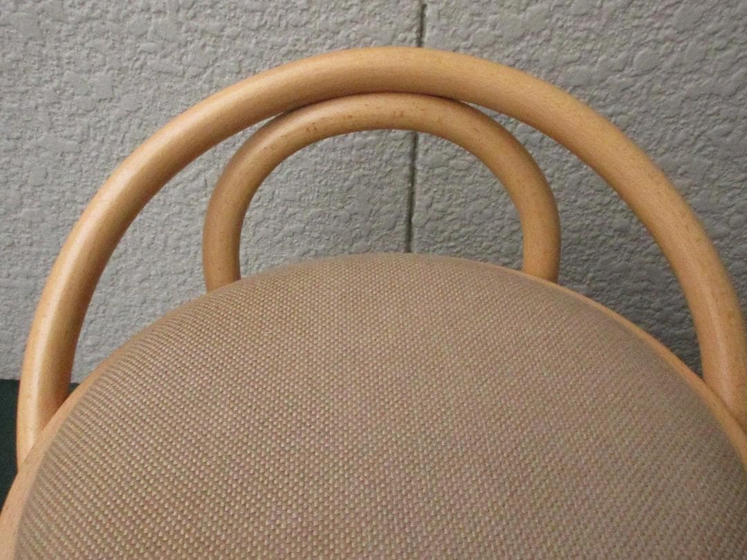 ★秋田木工アキモク曲木ベントウッドチェア2091-U/カウンターチェア