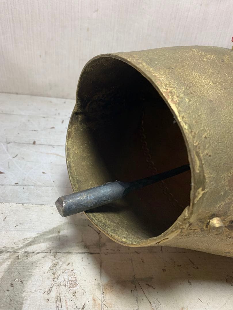 レトロ カウベル 大きなサイズ 牛鈴 ディスプレイ 置物