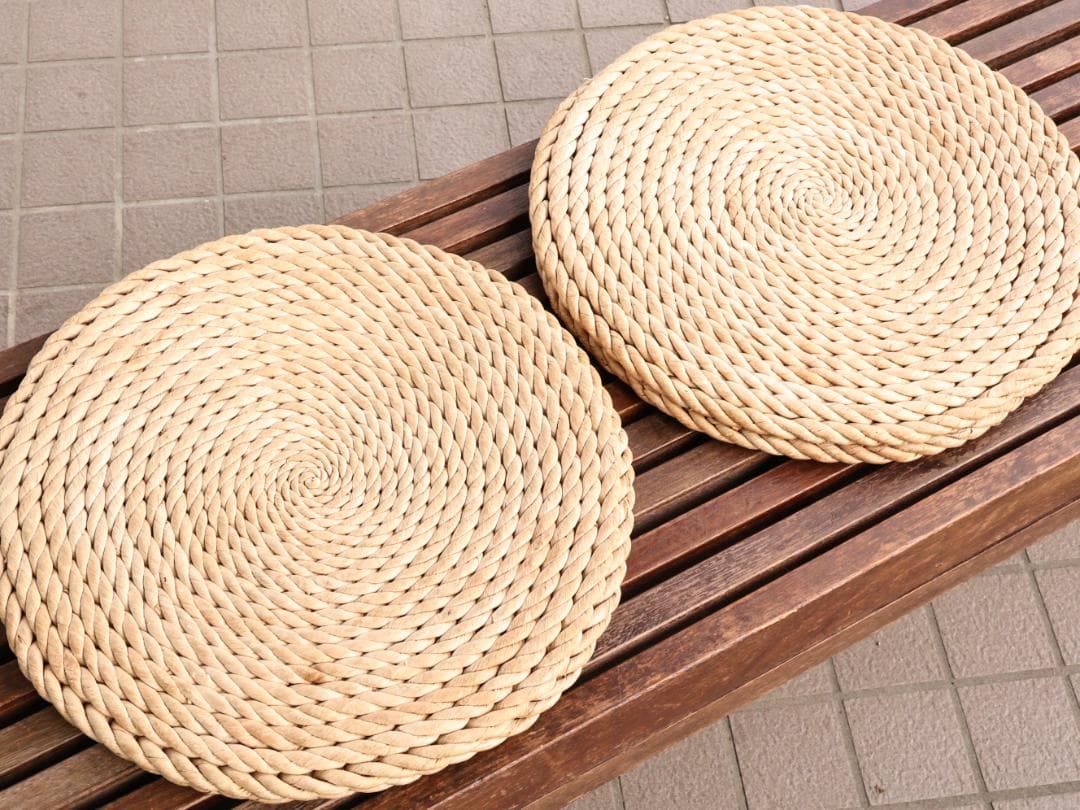 BK235 昭和レトロ 縁台 スリットベンチ 木製 腰掛 長椅子 いす