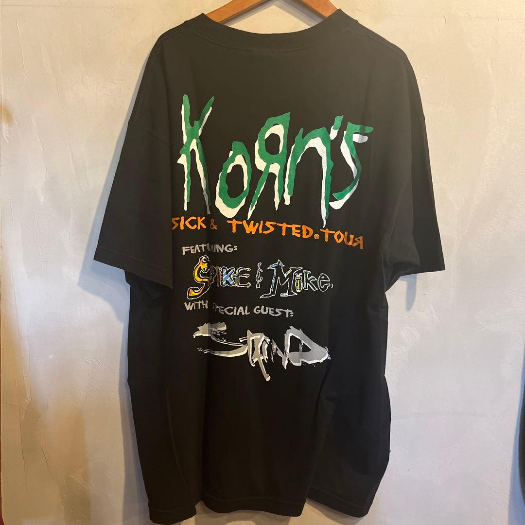 90年代 giant タグ ビンテージ Korn バンドTシャツ - メルカリ