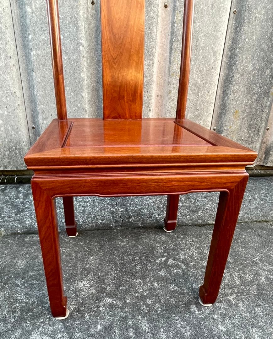 稀少☆李朝家具/唐木/花梨/ダイニングチェア/アームチェア/チェア/椅子