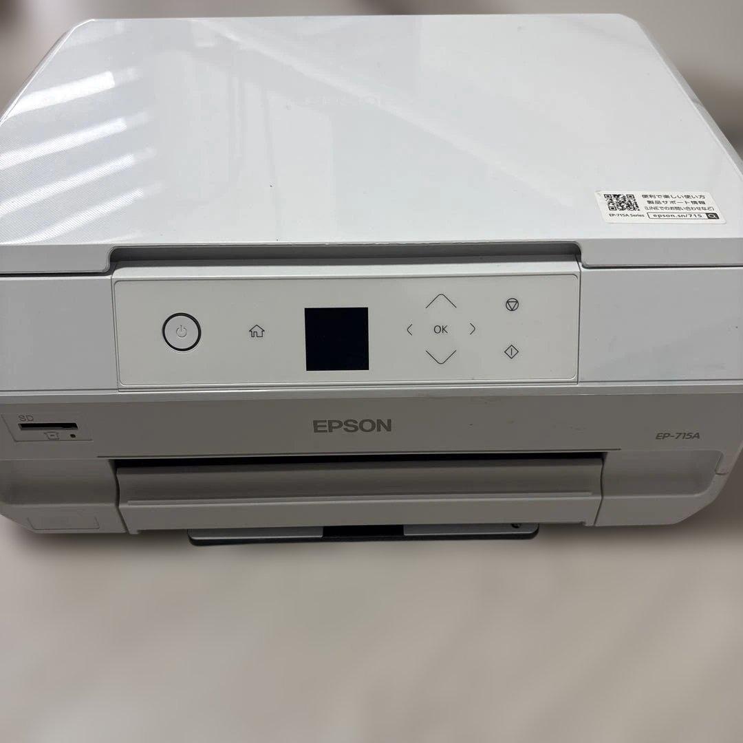 EPSON EP-715A インクジェットプリンター - メルカリ