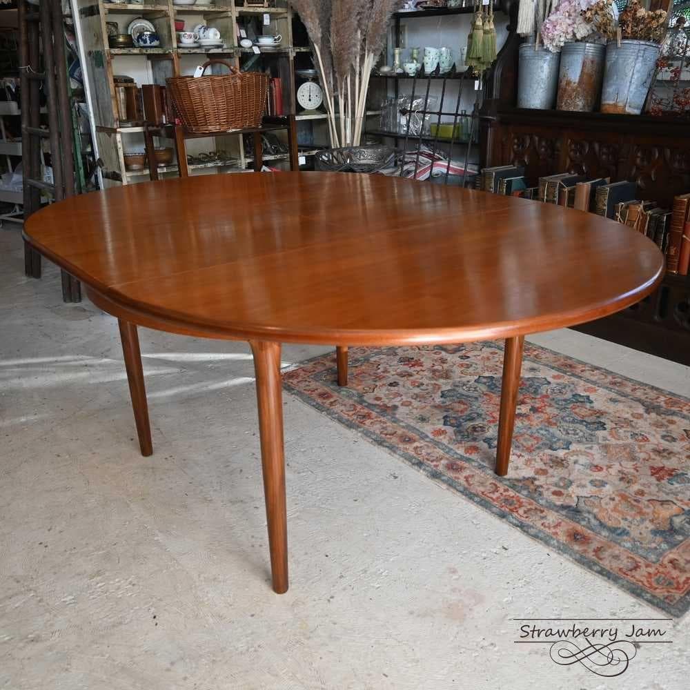 L3710-21 英国アンティーク NATHAN エクステンションテーブル 北欧