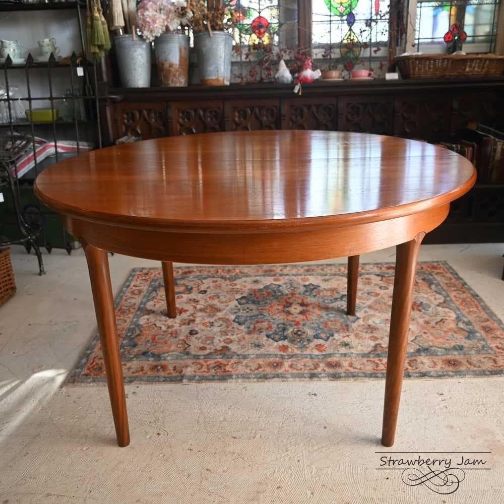 L3710-21 英国アンティーク NATHAN エクステンションテーブル 北欧