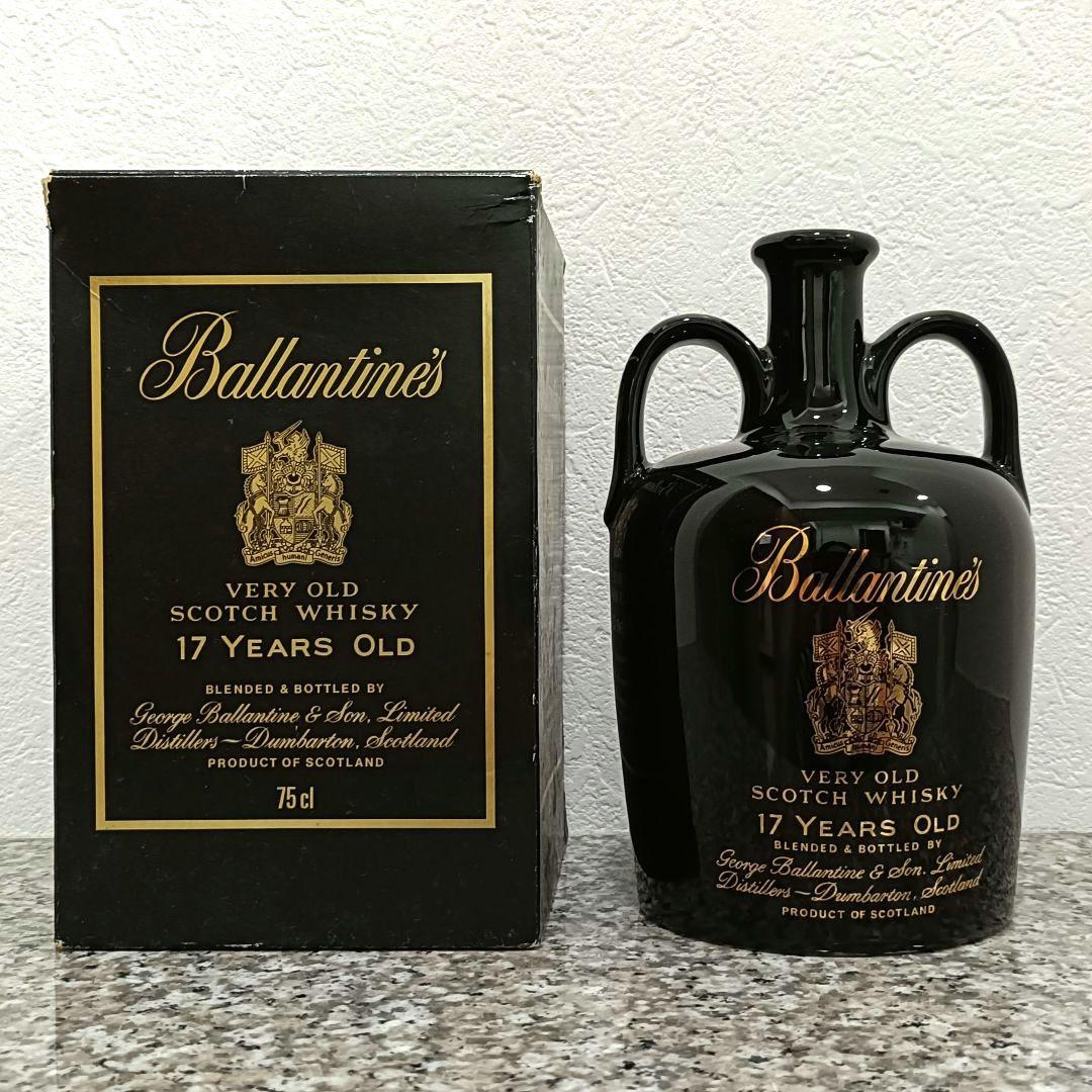 バランタイン17年 陶器ボトル 750ml 43% - メルカリ