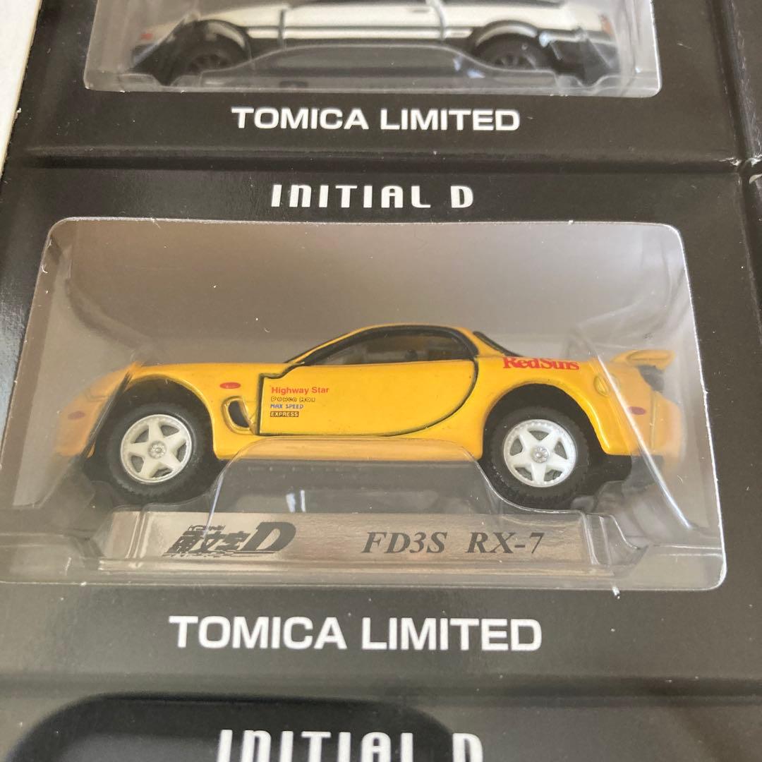 【トミカリミテッド】　トミカ　イニシャル頭文字Ｄ　6台セット　未使用品