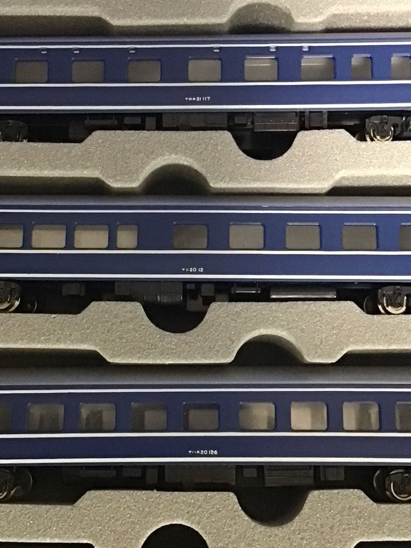 確認用 KATO 寝台特急 6両編成セット Nゲージ 鉄道模型