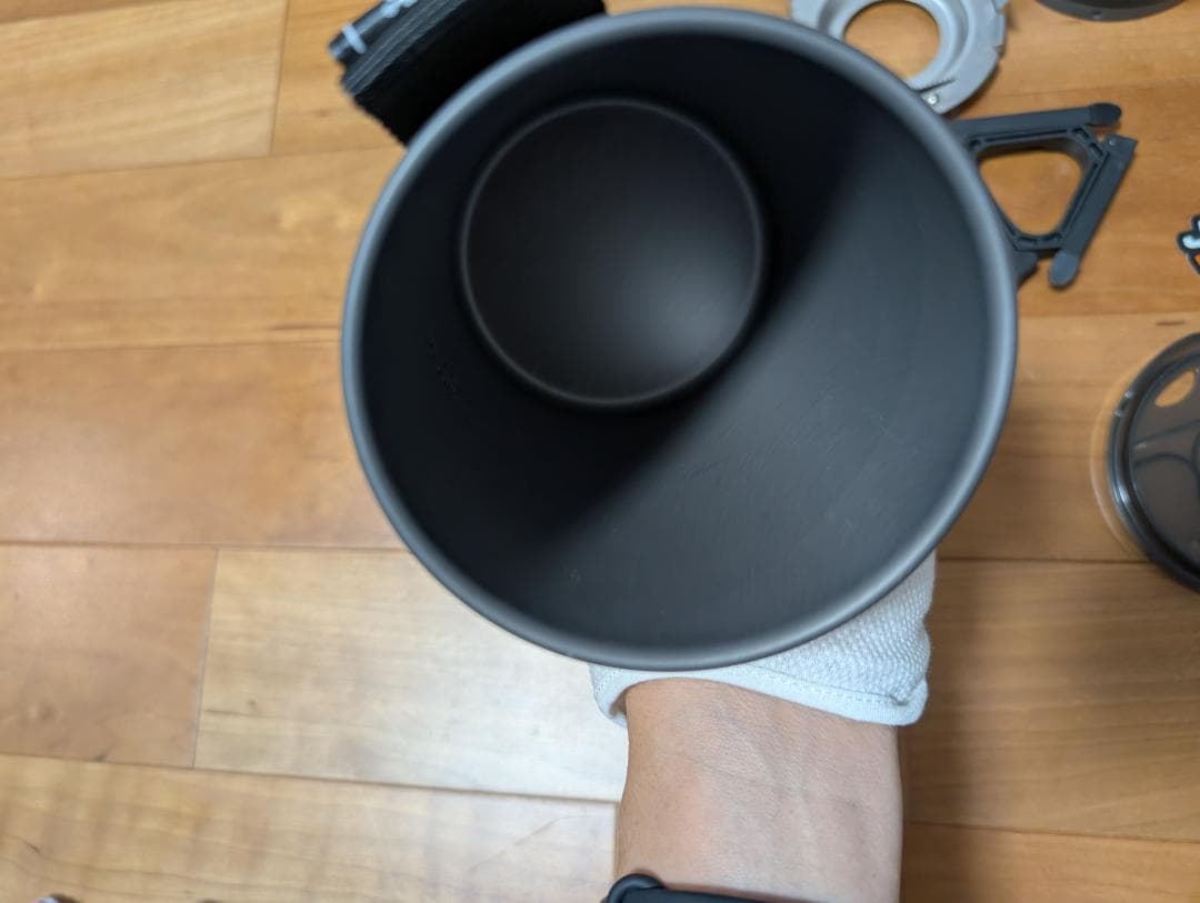 JETBOIL アウトドアクッカー バーナー付き