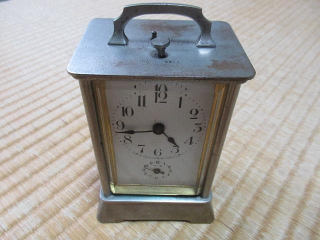 ◇美品 大正初期 可動品◇精工舎 文字盤ホーロー引き ゼンマイ機械