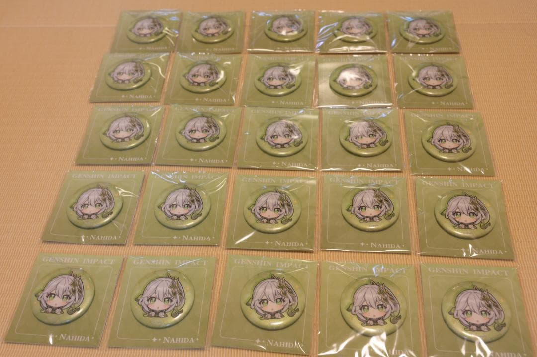 ナヒーダ　草神　原神 公式正規品　25点缶バッジ
