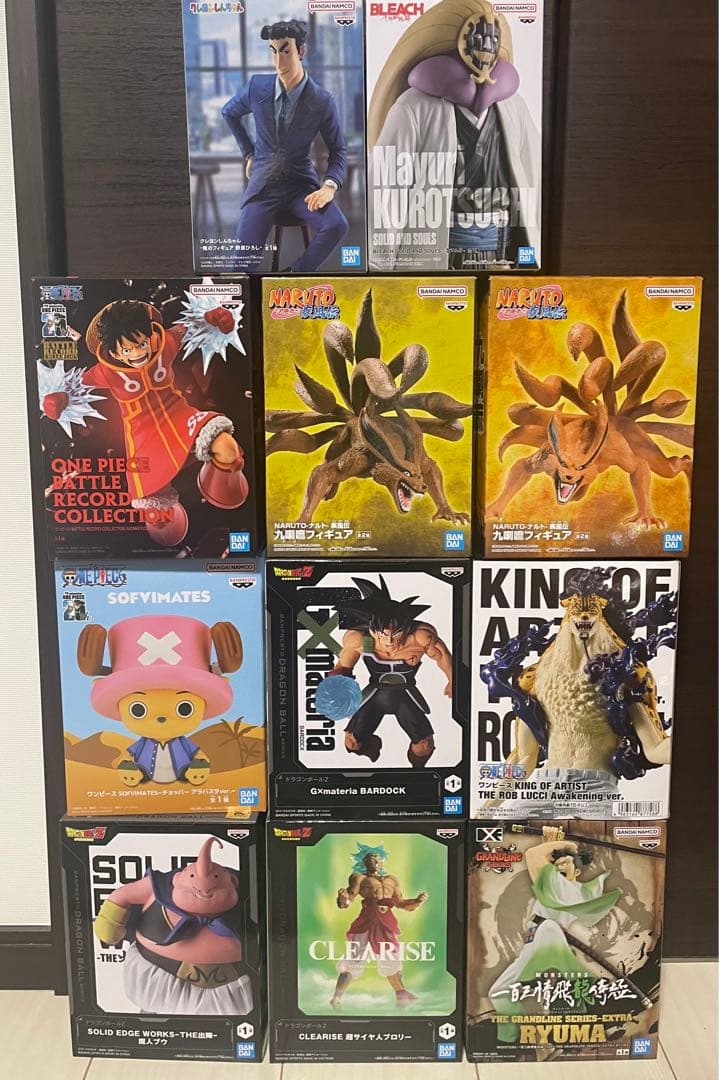 ワンピース ドラゴンボール ナルト BLEACH 他 フィギュアまとめ売り