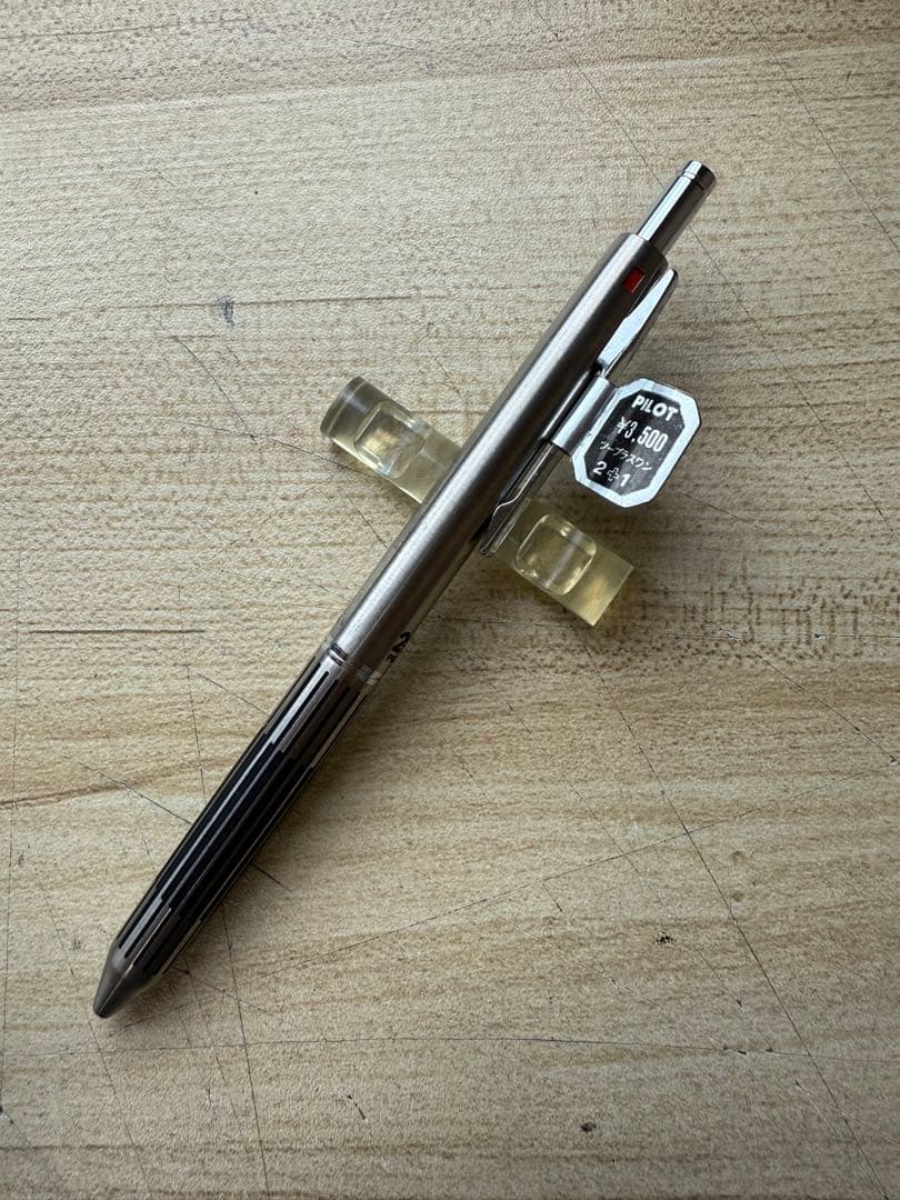 PILOT シャープペンシル 0.5mm シルバー　蝕刻