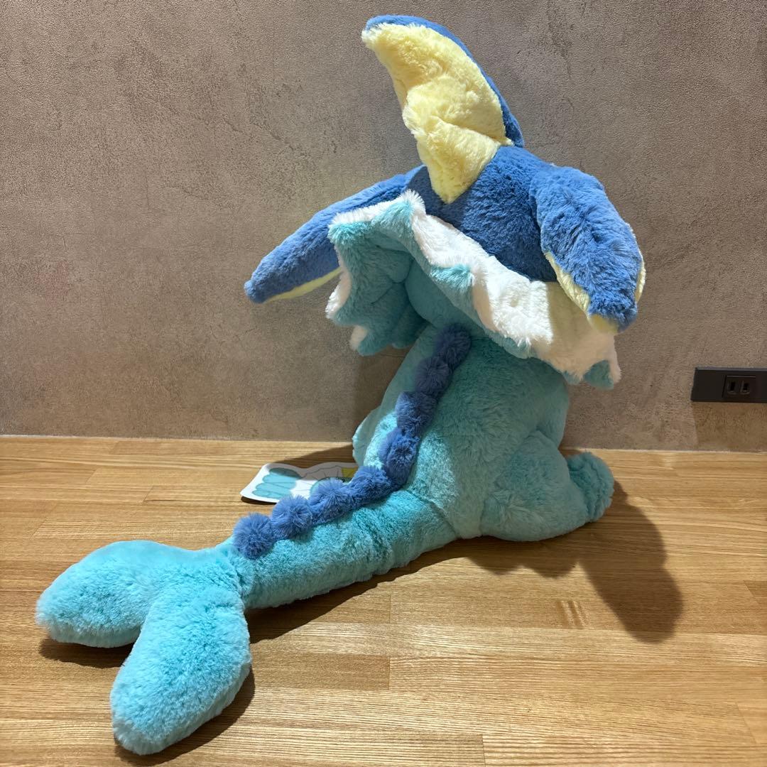 廃盤/極美品/タグ付き】ふわふわ抱きぬいぐるみ シャワーズ - メルカリ