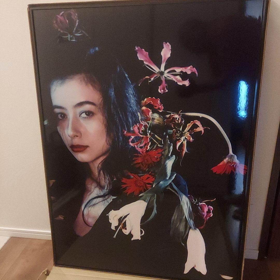 荒木経惟撮影モデル桐島かれん アートパネル