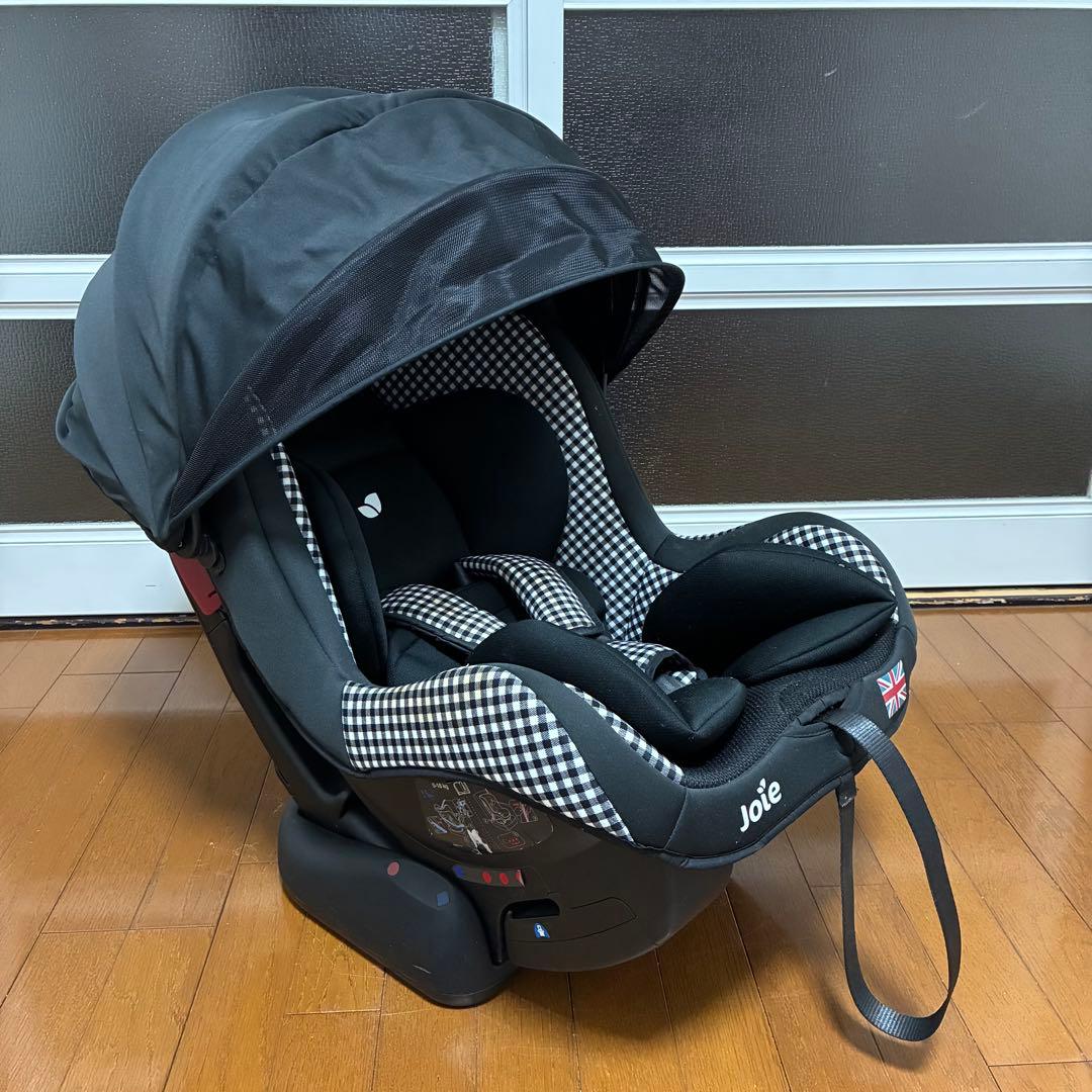 Joie チャイルドシート チルト キャノピー付（ギンガムチェック
