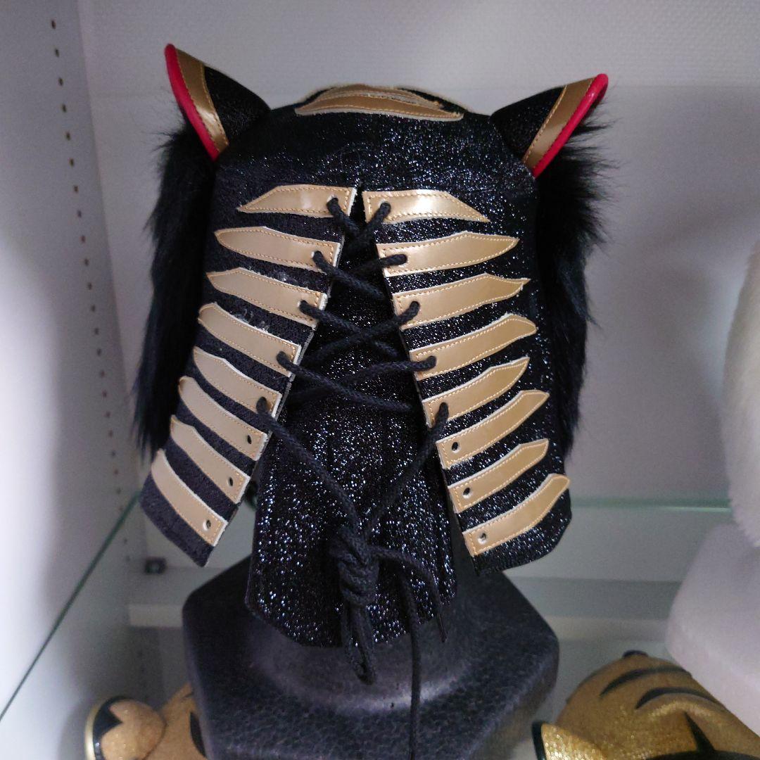 SIMA製)黒ラメ 2代目ブラックタイガーのプロレスマスク