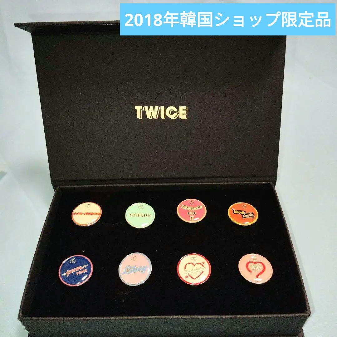 新品:保管良品】TWICE ソウルコン スペシャル バッジセットA 希少品