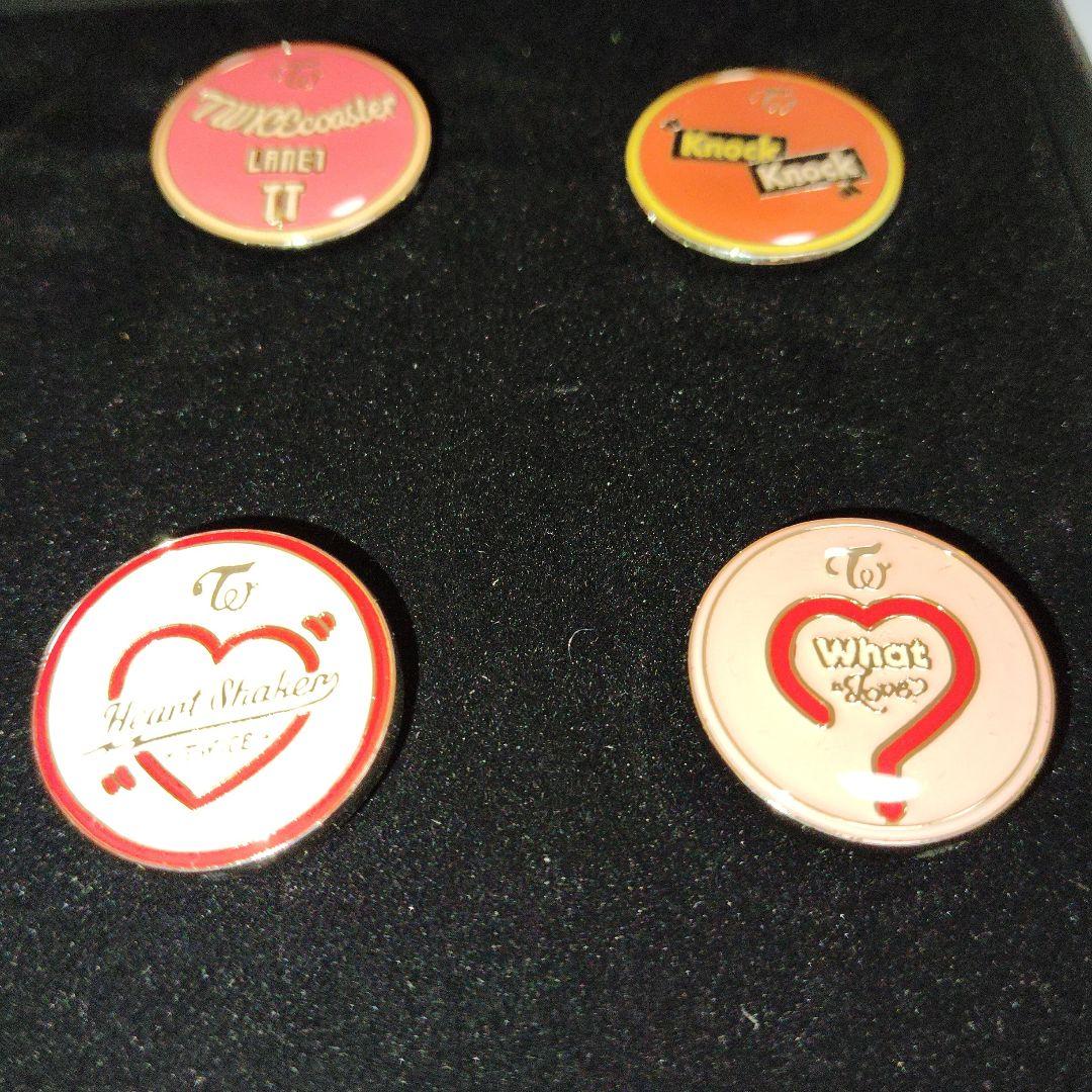 新品:保管良品】TWICE ソウルコン スペシャル バッジセットA 希少品