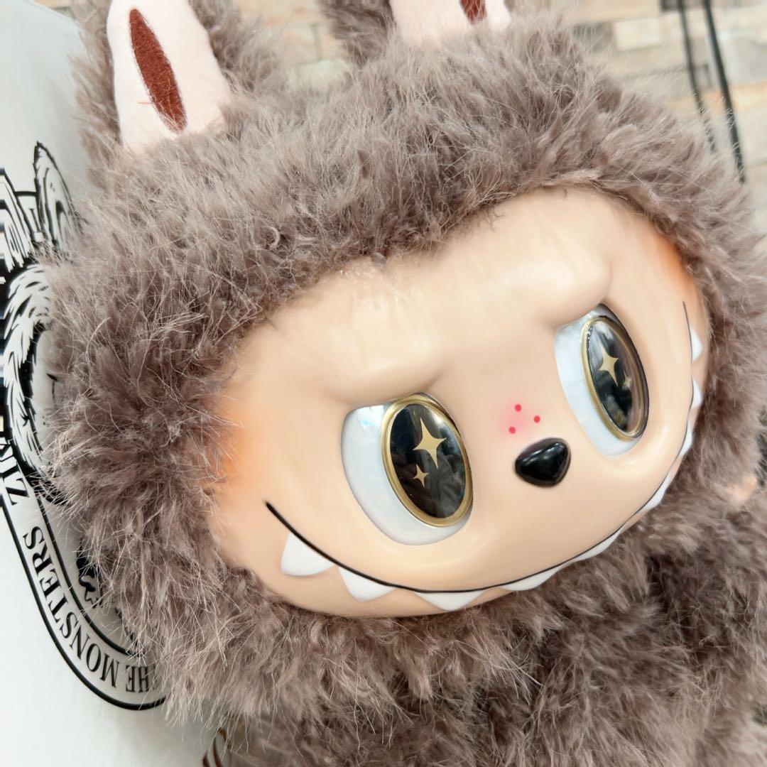 ♡即日発送,訳あり♡ジモモ 特大ぬいぐるみ 38㎝　茶　箱 カード付き