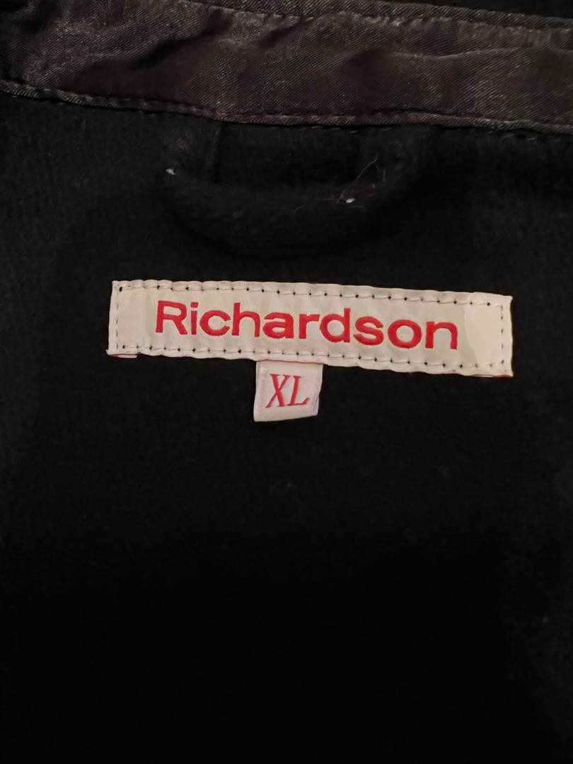 Richardson ブラック ウールジャケット　XL