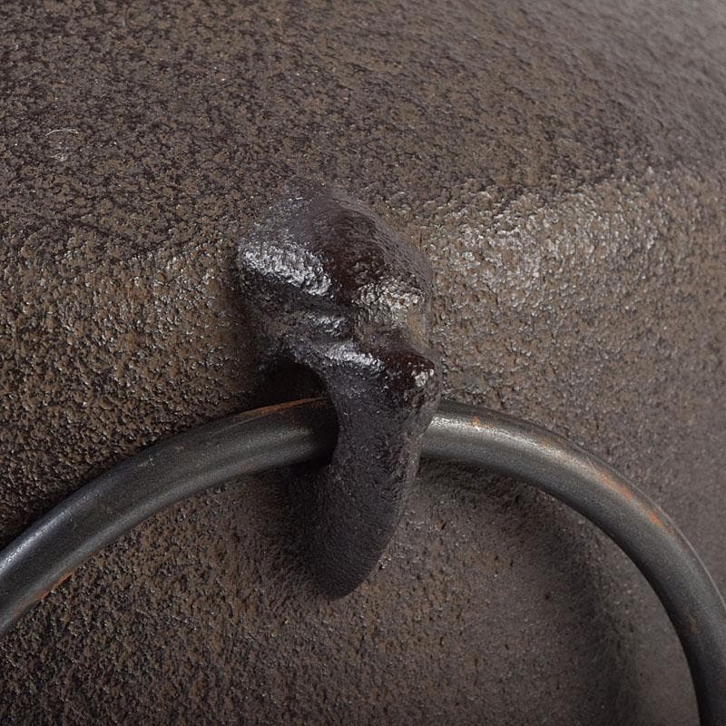 煎茶道具 釜師 佐藤清光作 阿弥陀堂釜 鉄釜 鉄釜 共箱 V R8943B - メルカリ