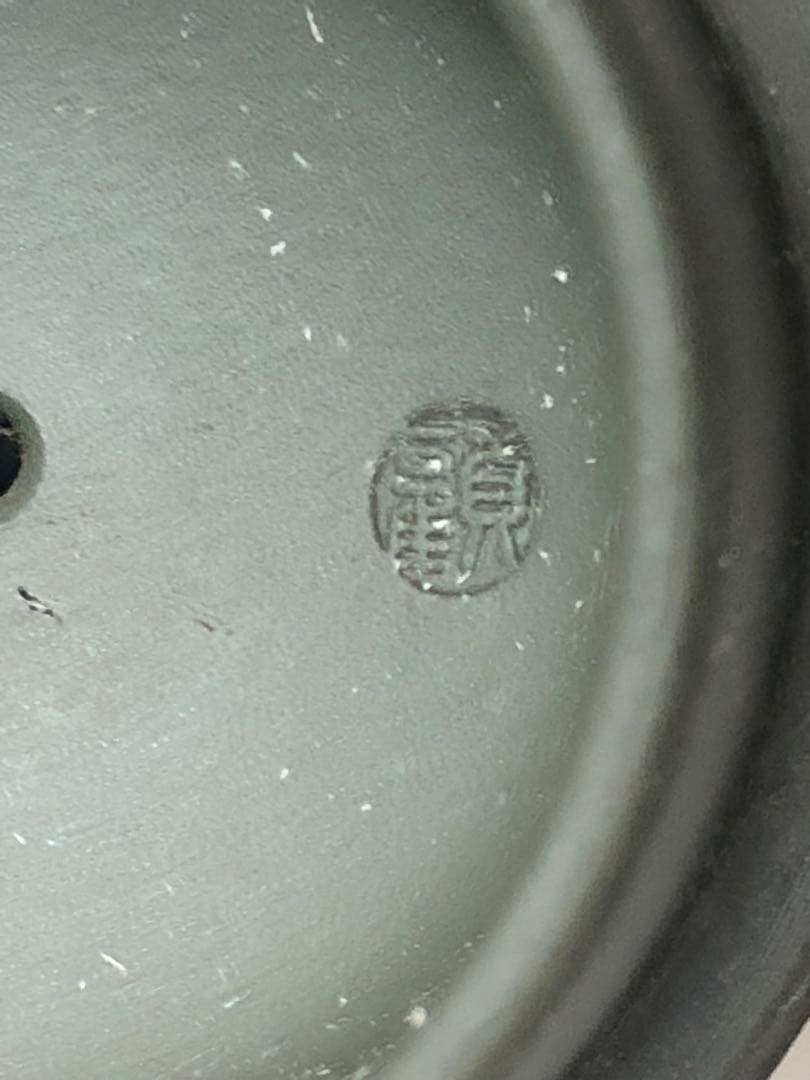 唐物　中国紫砂工芸美術「一代宗師」顧景舟 緑金鐘急須やかん入手困難