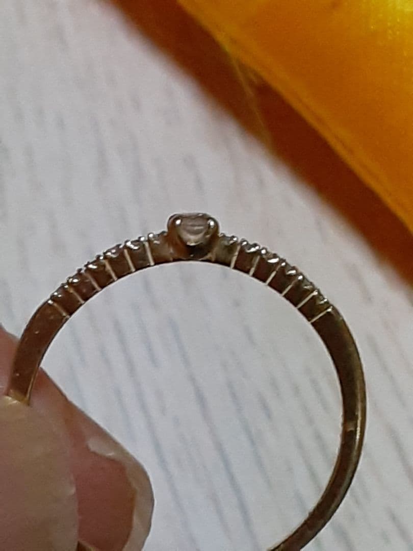 k18　 ダイヤモンドリング