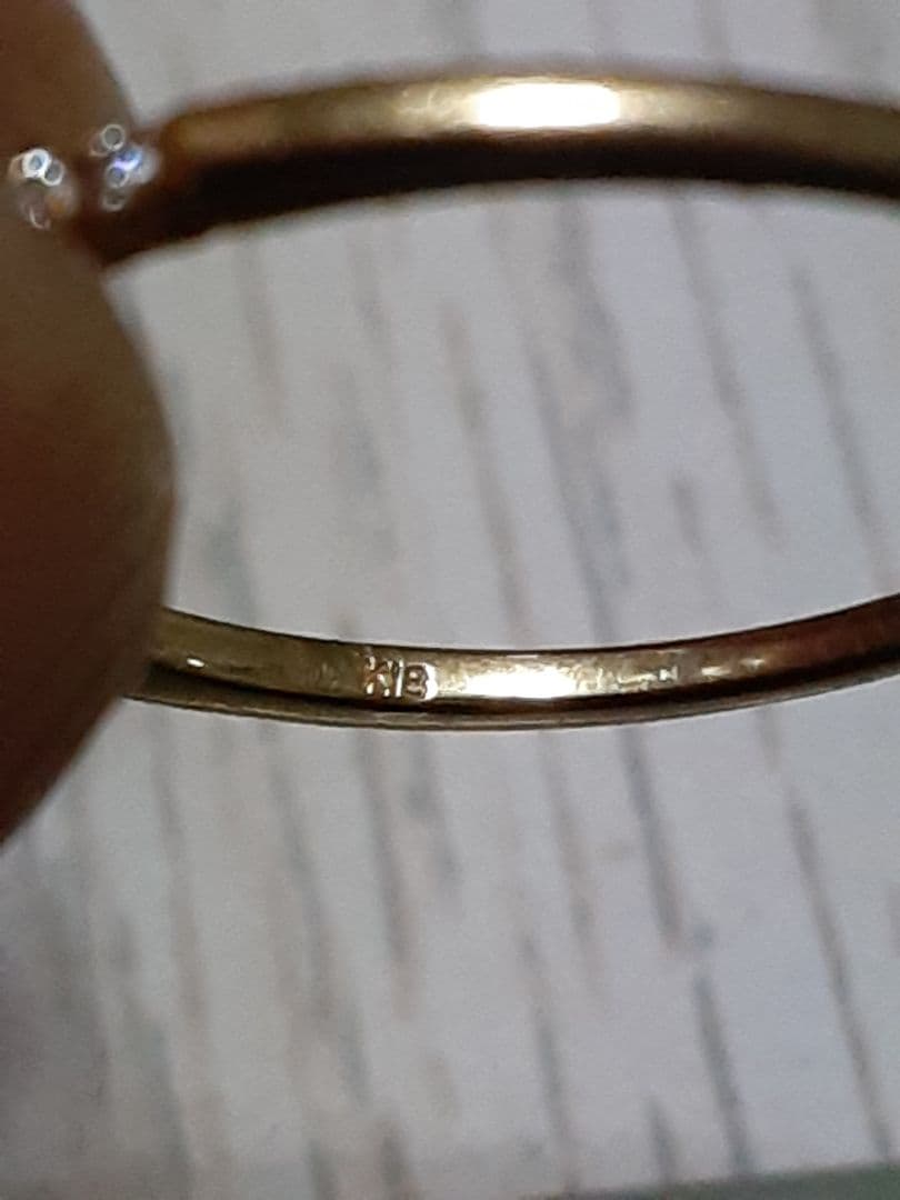 k18　 ダイヤモンドリング