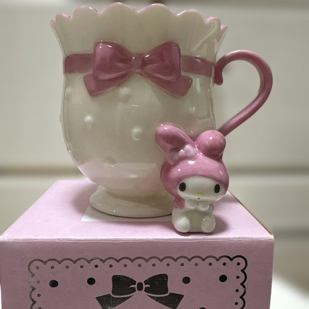 サンリオ マイメロディ レア マグカップ 未使用品 2008年製 レトロ