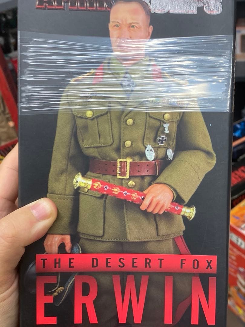 1/6エルヴィン・ロンメル元帥【ドイツ陸軍/砂漠の狐/美品】軍人