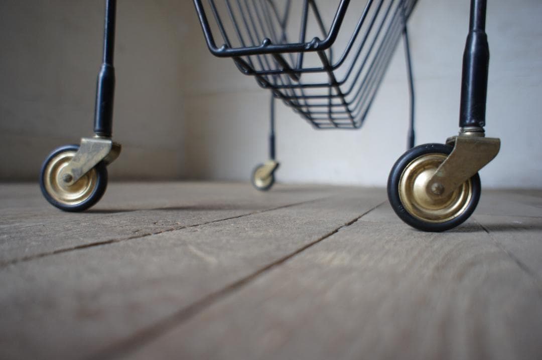 サイドテーブル ワゴン ミッドセンチュリー ヴィンテージ 北欧 フランス