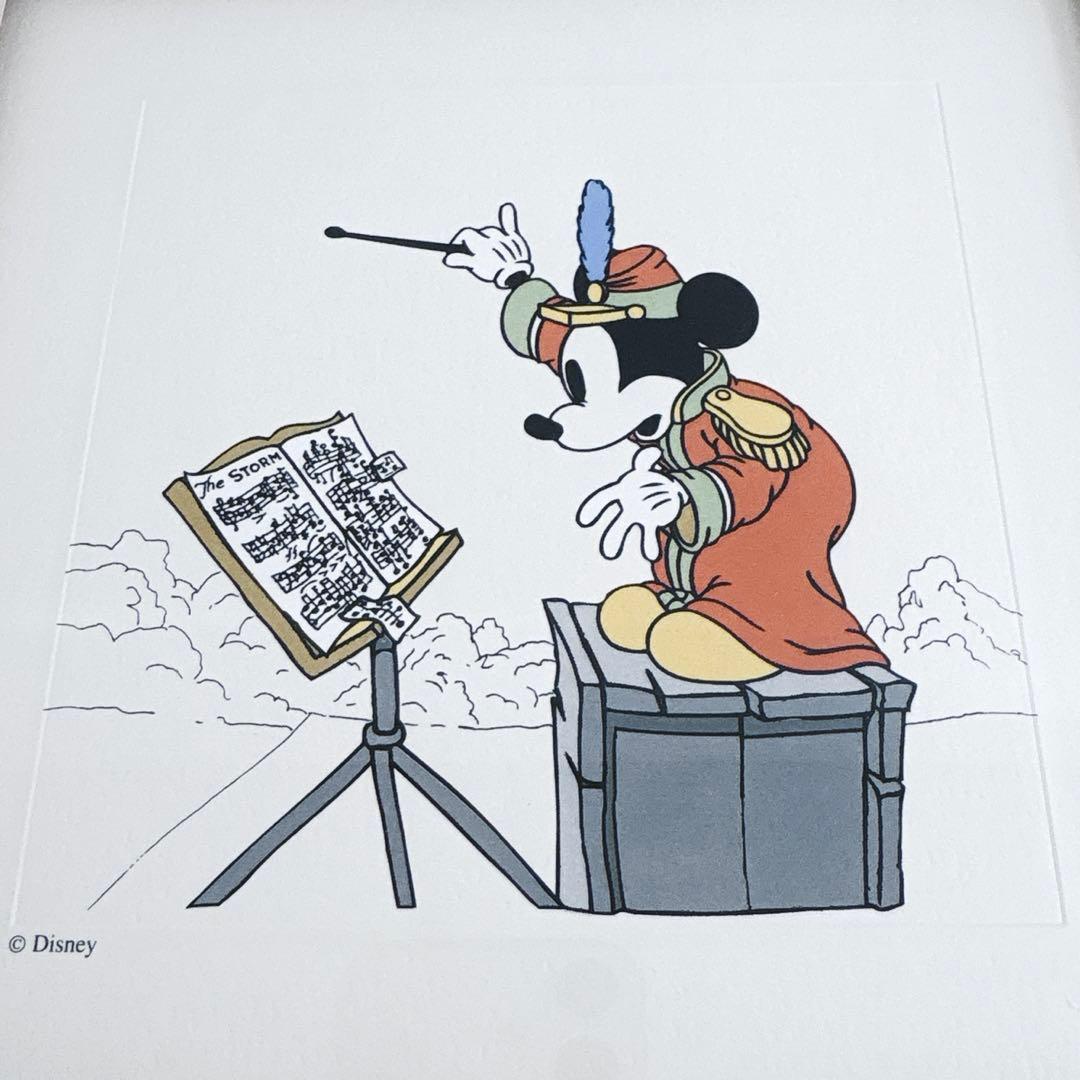 Mickey Mouse 指揮者 ミッキーの大演奏会 アート 絵画 限定 - メルカリ