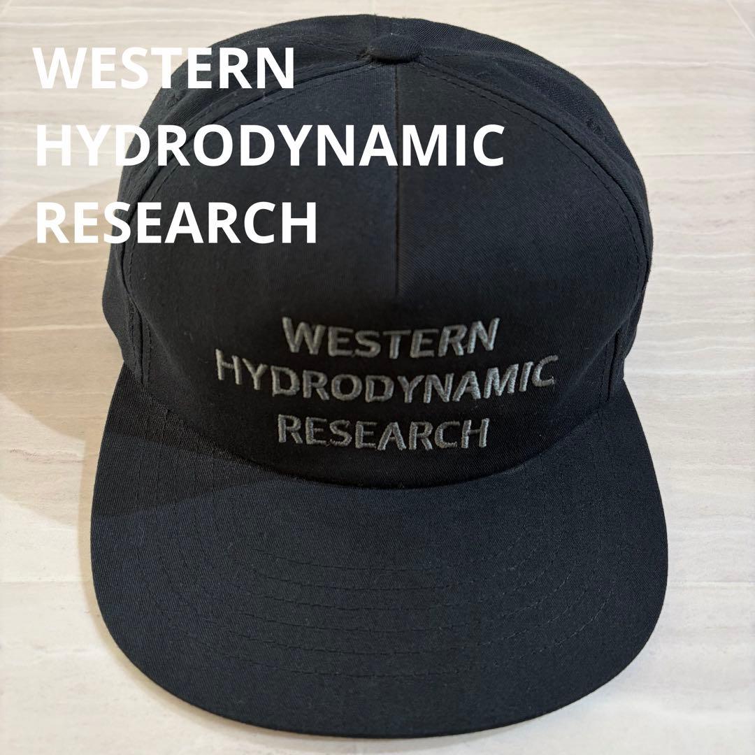 美品 WESTERN HYDRODYNAMIC RESEARCH キャップ 黒 - メルカリ