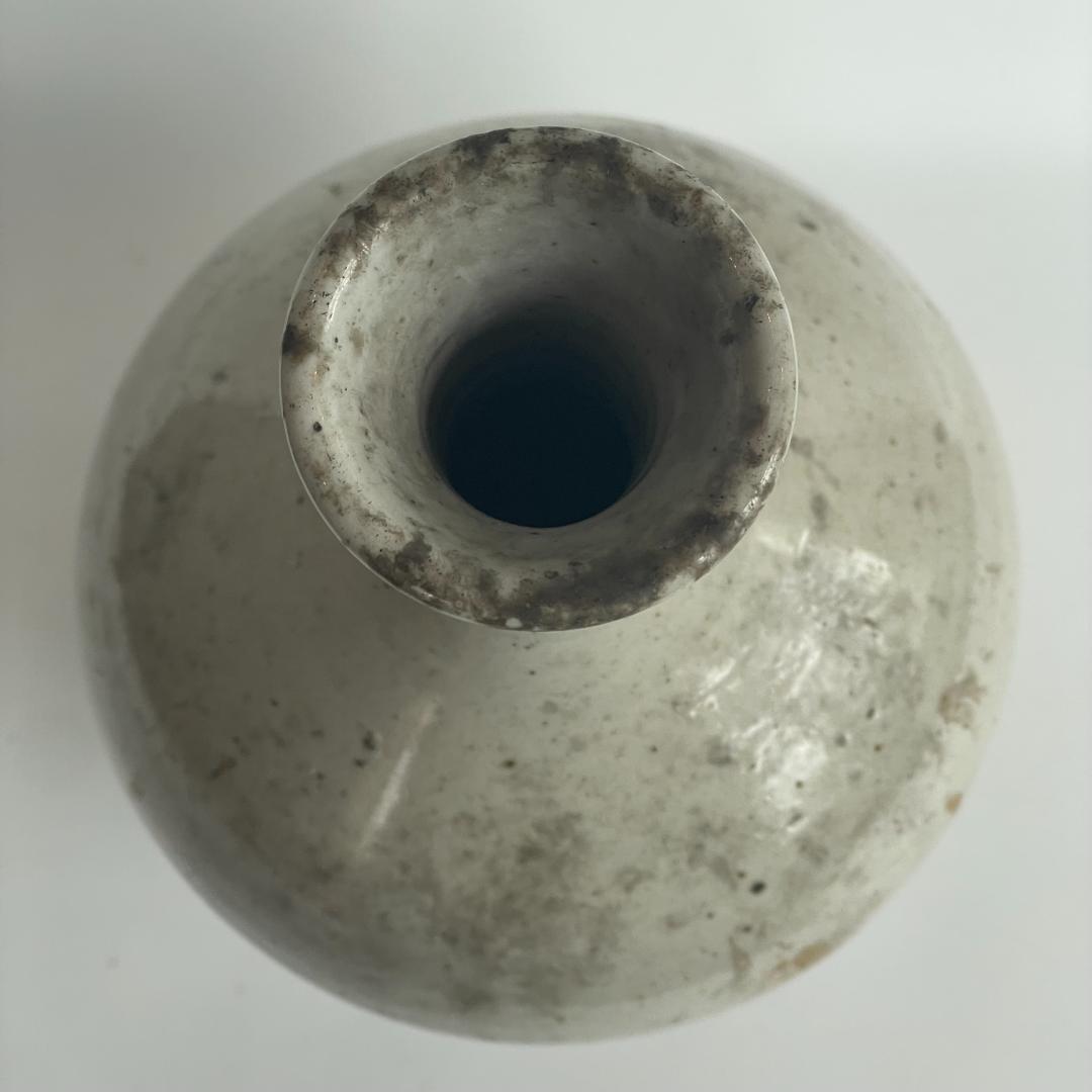 李朝 白磁 徳利 朝鮮 古陶 酒器 壺 壷 古美術 骨董 高麗 花瓶