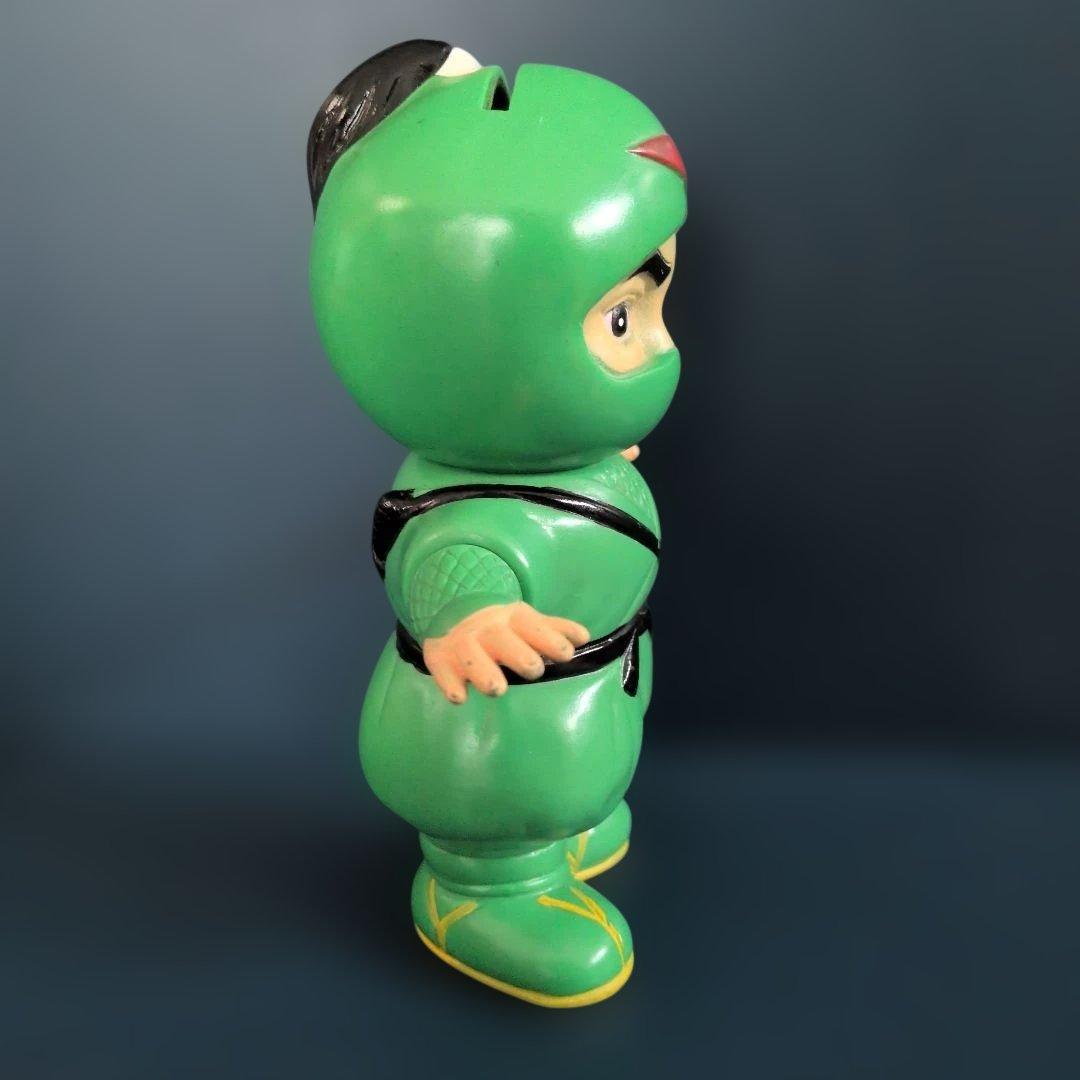 アロっ子忍者 貯金箱 矢崎総業 YAZAKI ソフビ