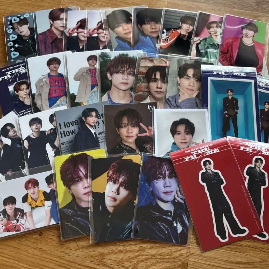 ini 藤牧京介 トレカ まとめ売り INI 藤牧京介 歴代トレカ類 まとめ